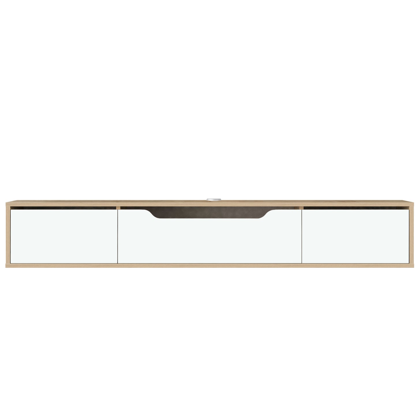 Luna Floating TV Unit 180cm | Wall Mounted Media Cabinet with Storage | Modern TV Stand