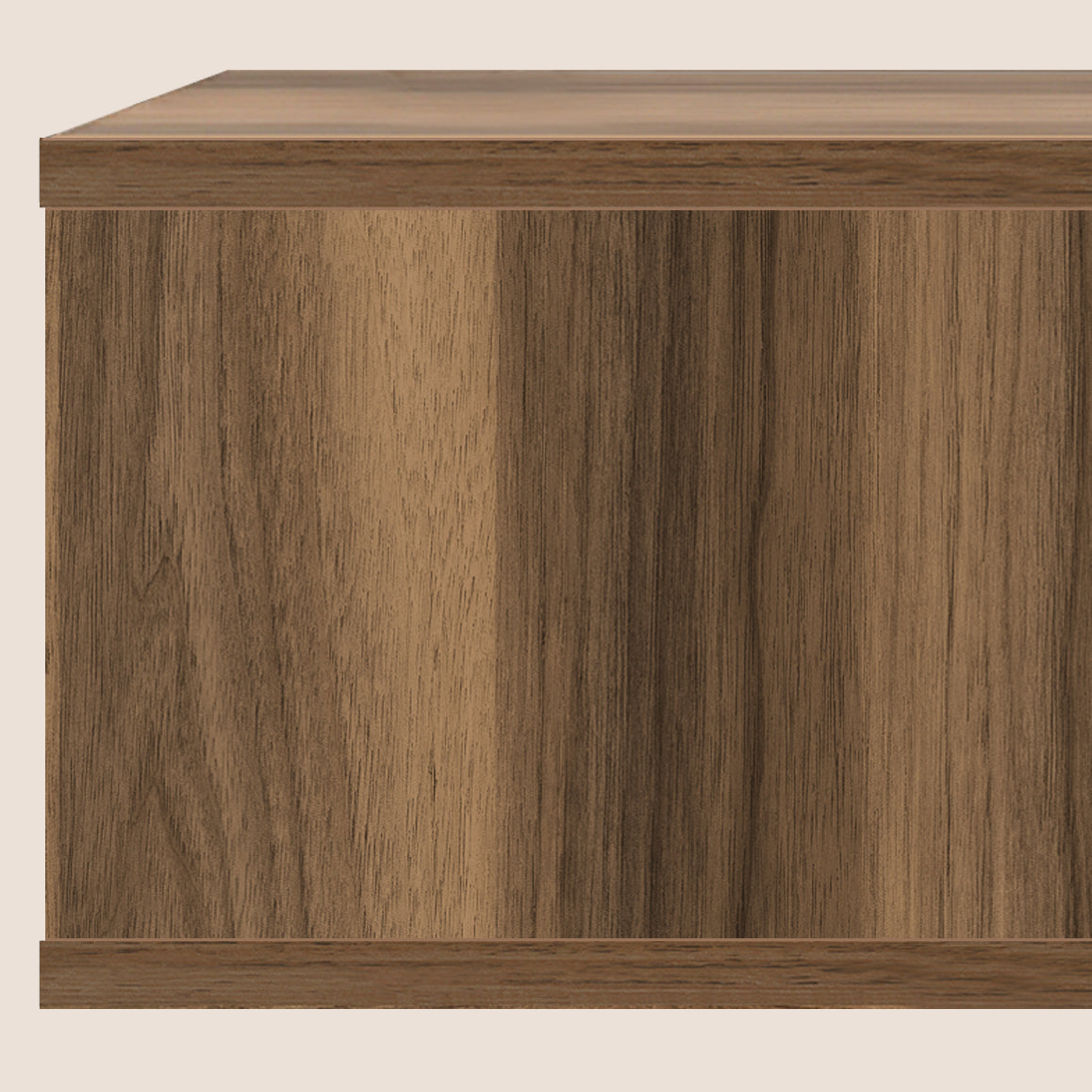 Modern Wall Mounted Media Console with Open Shelf Floating TV Stand