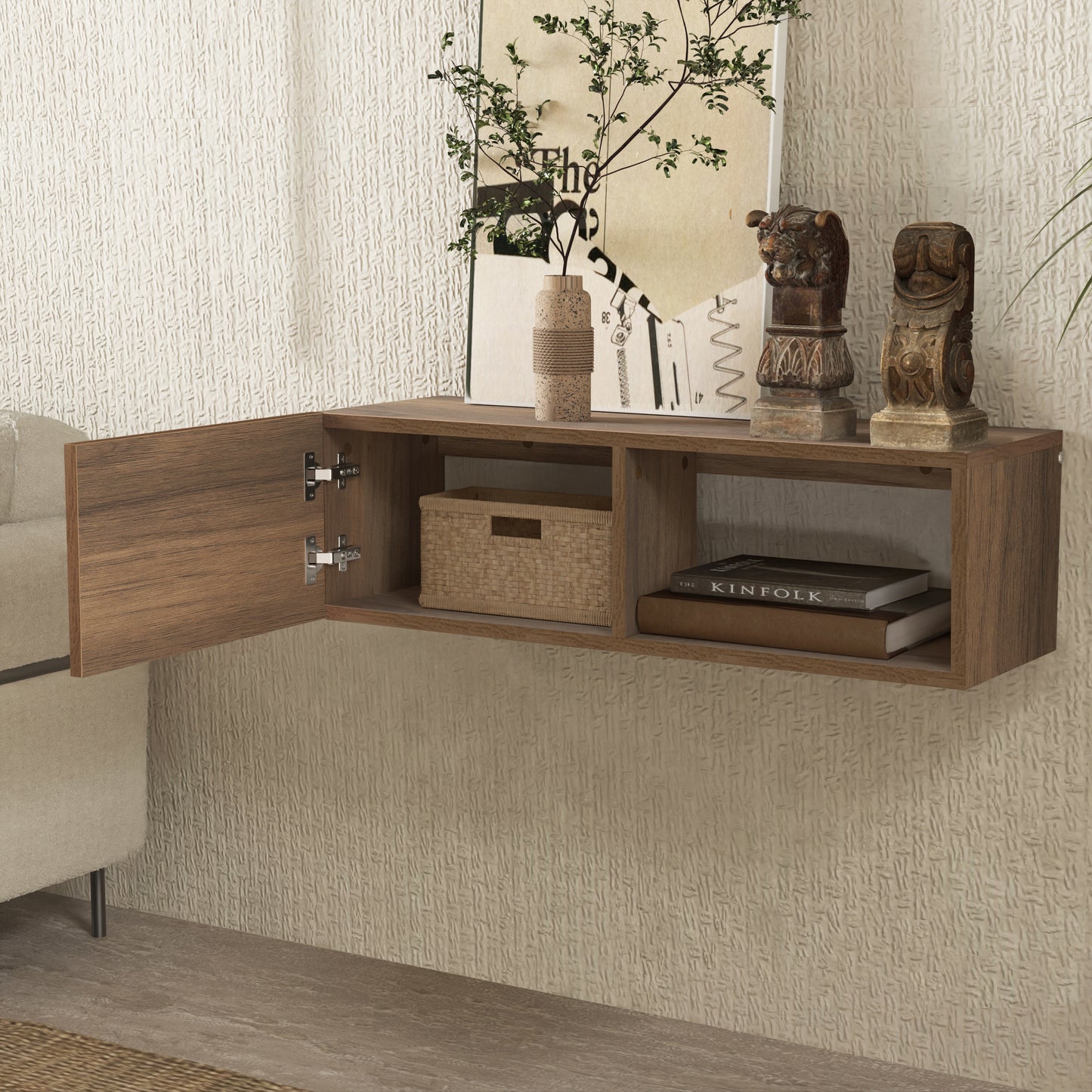 Modular Box TV Stand – Single Door, Customisable & Easy Assembly